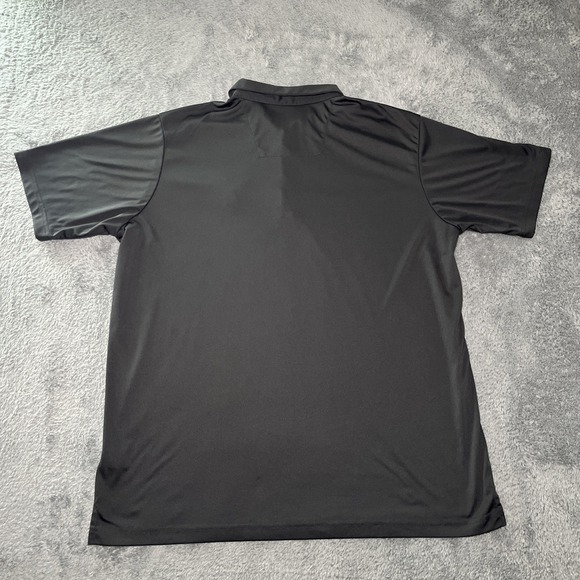 Antigua Men's Golf Shirt SZ XL Black New York Mets Embroidered Logo Polyester - Picture 12 of 16